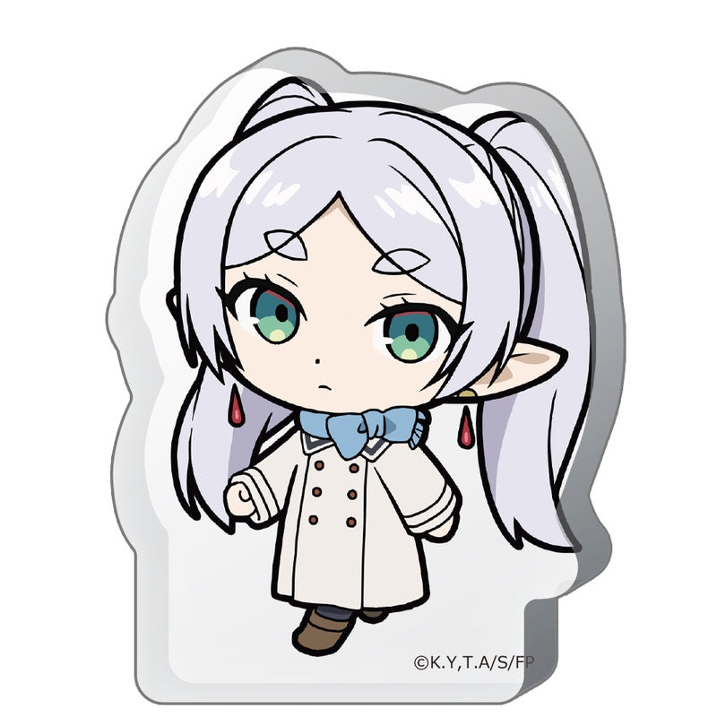 (Goods - Acrylic Stand) Frieren: Beyond Journey's End Thick Acrylic Stand Frieren Tsuitekku Winter Clothes ver.