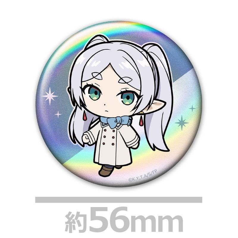 (1BOX=7)(Goods - Badge) Frieren: Beyond Journey's End Trading Holographic Button Badge 7 Types Total