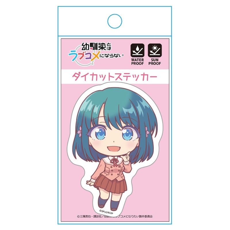 (Goods - Sticker) You Can't Be in a Rom-Com with Your Childhood Friends! Die-cut Sticker Shio Minamo