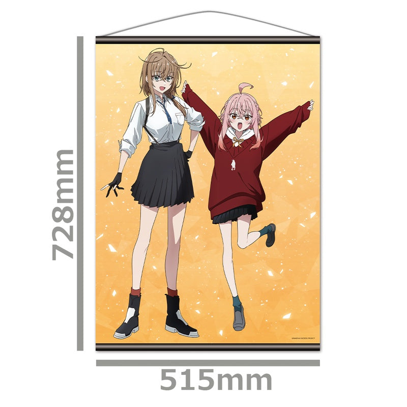 (Goods - Tapestry) Magical Girl Lyrical Nanoha EXCEEDS Gun Blaze Vengeance B2 Tapestry Shiina & Setsuna