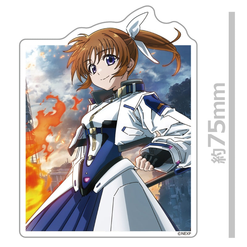 (Goods - Sticker) Magical Girl Lyrical Nanoha EXCEEDS Gun Blaze Vengeance Die-cut Sticker Nanoha