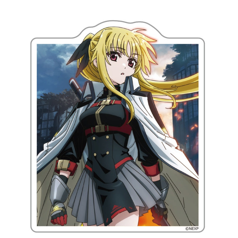 (Goods - Sticker) Magical Girl Lyrical Nanoha EXCEEDS Gun Blaze Vengeance Die-cut Sticker Fate