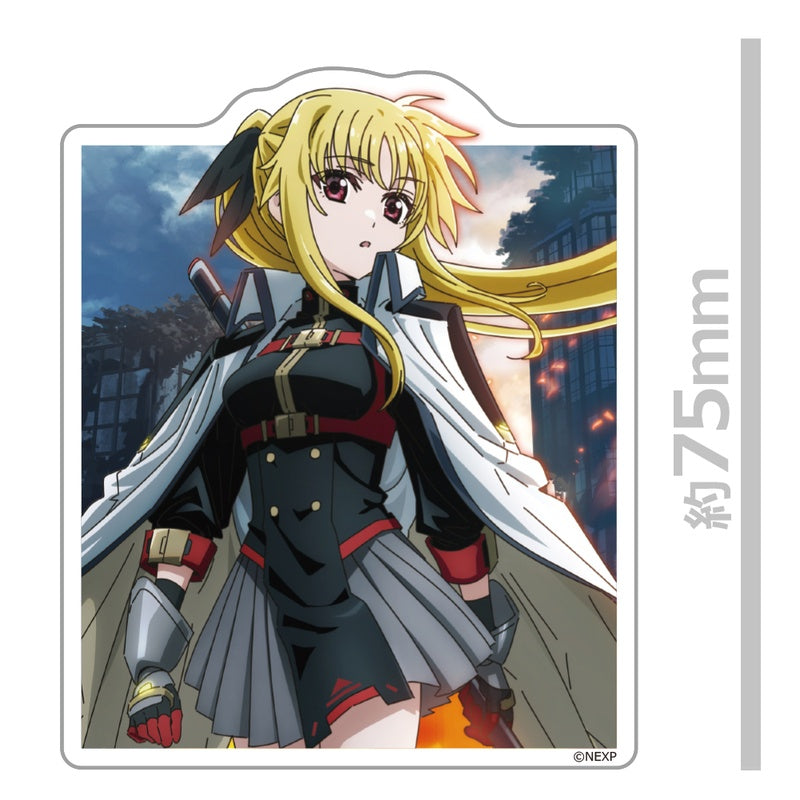 (Goods - Sticker) Magical Girl Lyrical Nanoha EXCEEDS Gun Blaze Vengeance Die-cut Sticker Fate