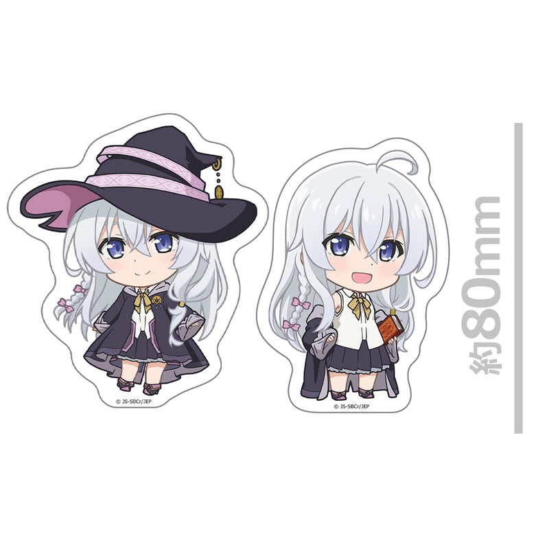 (Goods - Sticker) Wandering Witch: The Journey of Elaina Die-cut Sticker Set Elaina Chibi ver.