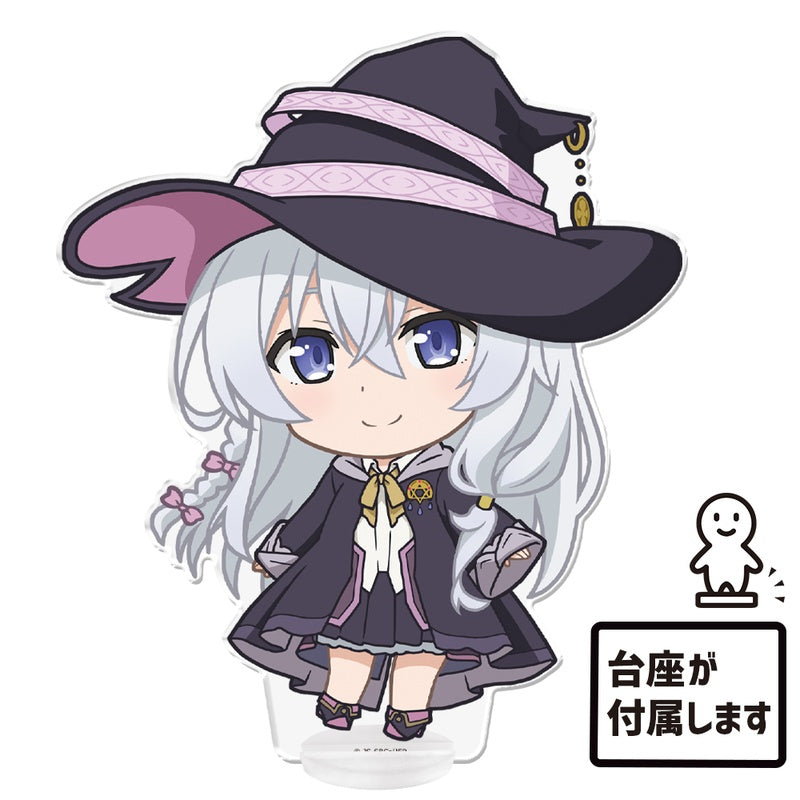 (Goods - Acrylic Stand) Wandering Witch: The Journey of Elaina Deka PuniColle! Acrylic Figure Elaina