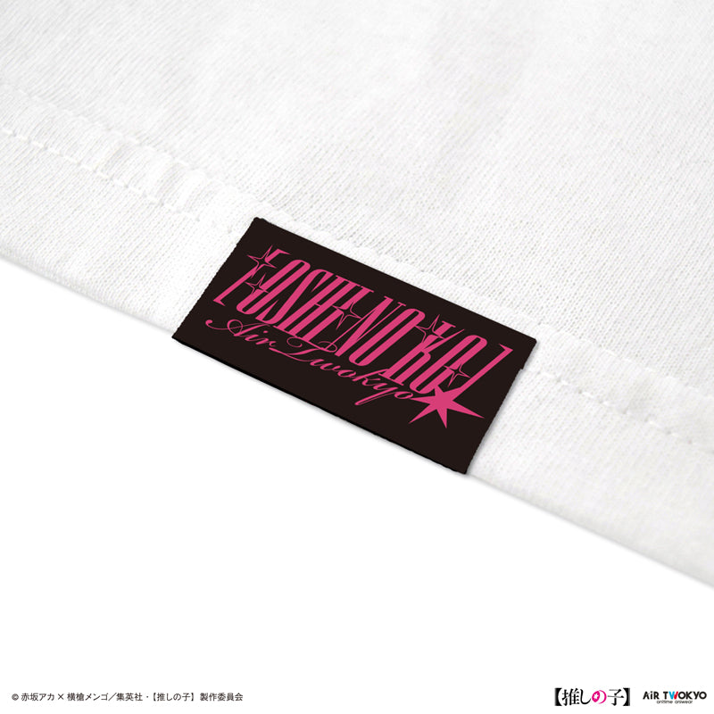 (Goods - Shirt) TV Anime Oshi no Ko Vol.2 Monotone Scene Art T-shirt 1 (Ai) White