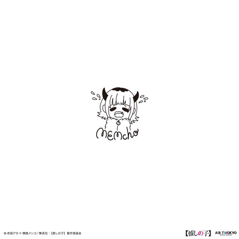 (Goods - Shirt) TV Anime Oshi no Ko Vol.2 Monotone Scene Art T-shirt 6 (MEM-cho) White