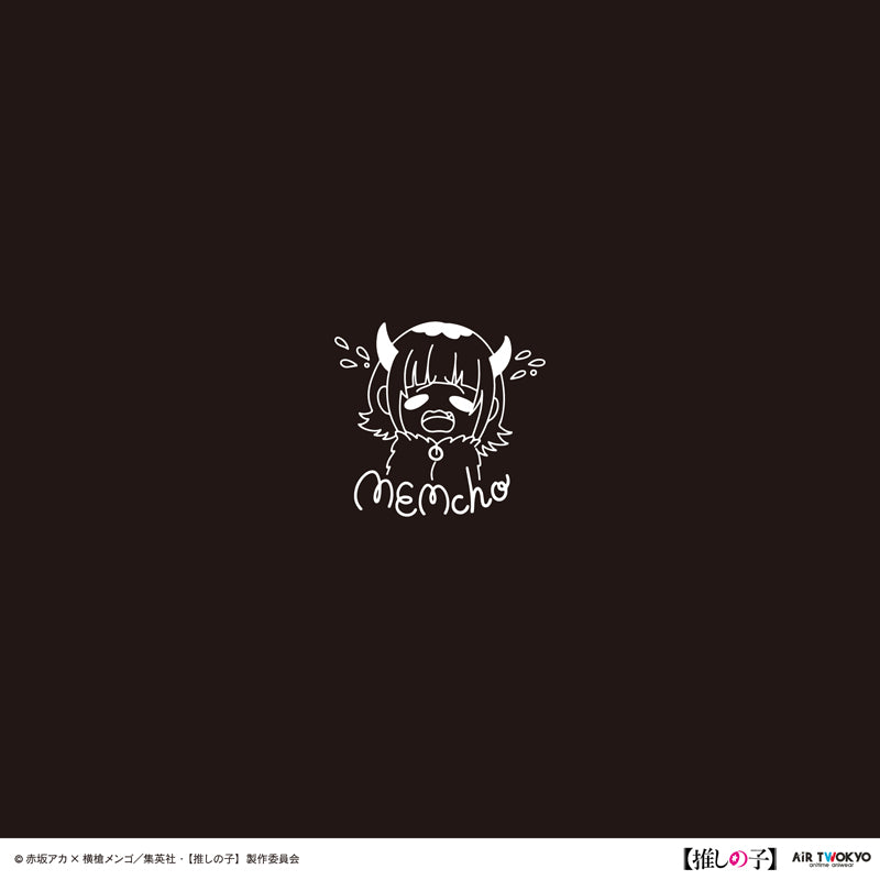 (Goods - Shirt) TV Anime Oshi no Ko Vol.2 Monotone Scene Art T-shirt 6 (MEM-cho) Black