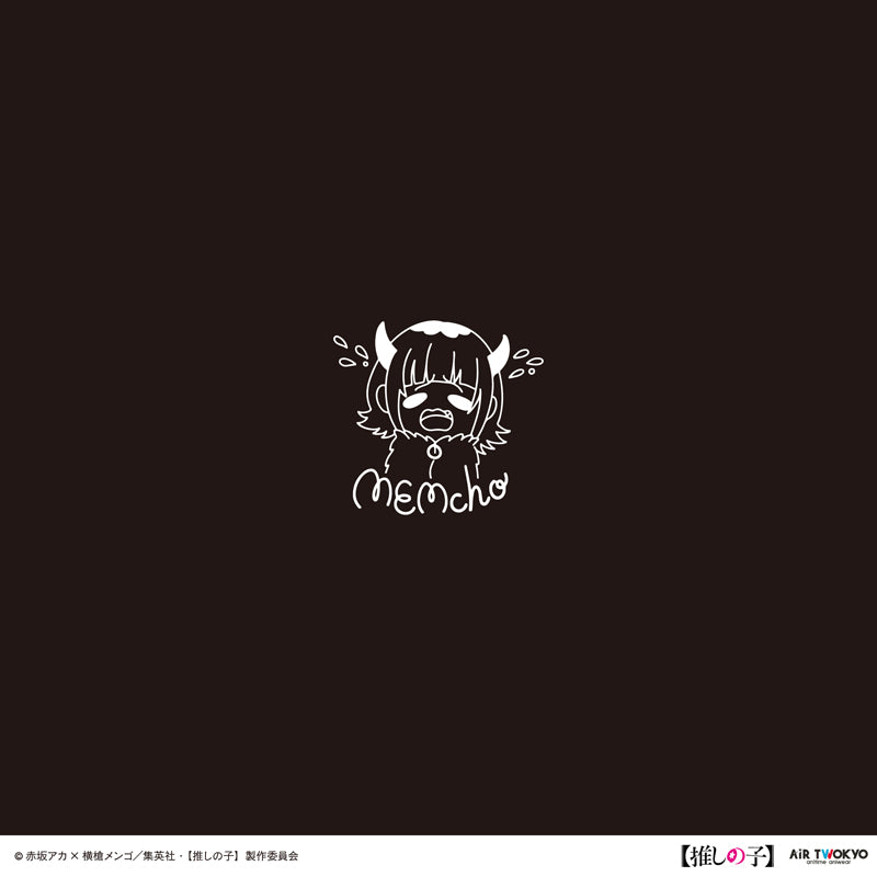 (Goods - Shirt) TV Anime Oshi no Ko Vol.2 Monotone Scene Art Hoodie 6 (MEM-cho) Black