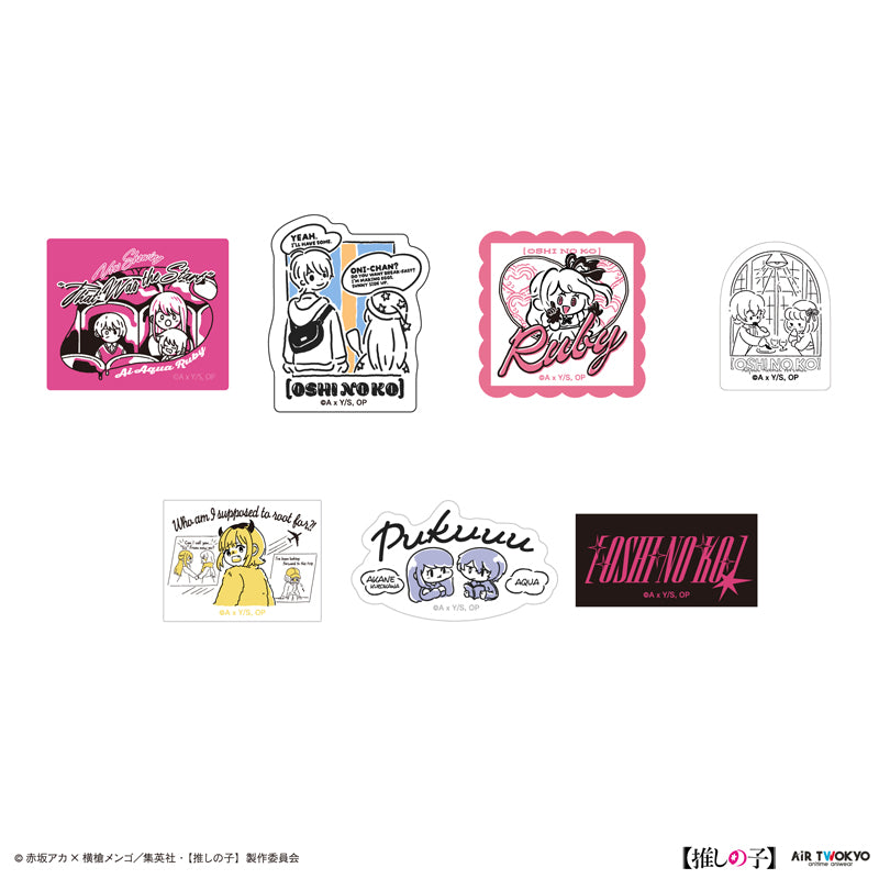 (Goods - Sticker) TV Anime Oshi no Ko Vol.2 Monotone Sticker Set