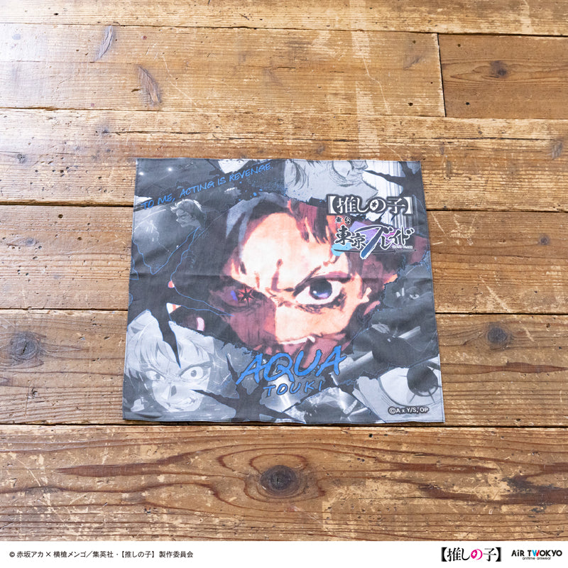 (Goods - Handkerchief) TV Anime Oshi no Ko Vol.2 Tokyo Blade Handkerchief (Aqua)