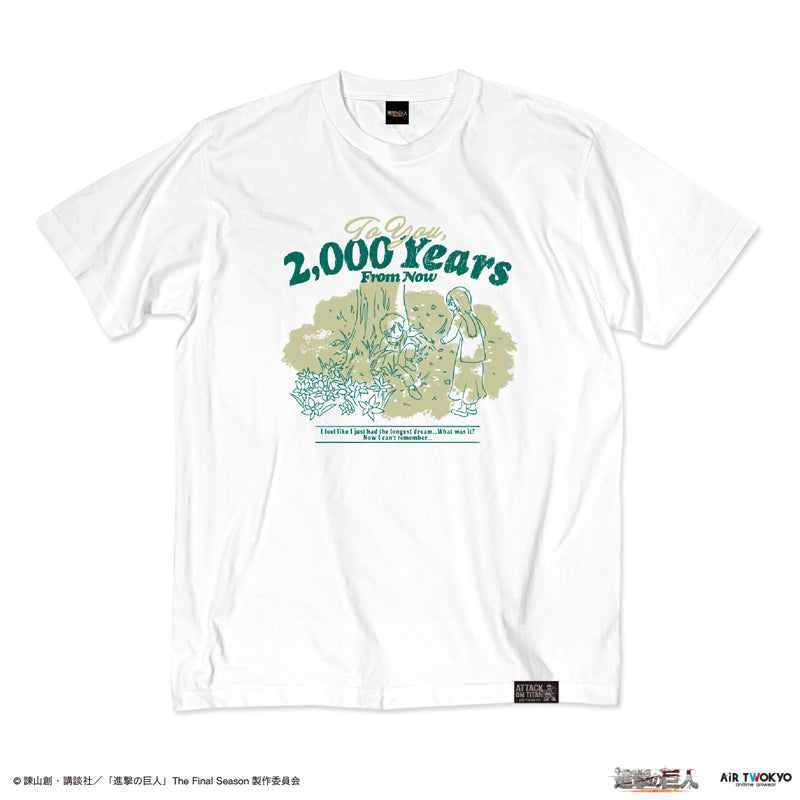 (Goods - Shirt) TV Anime Attack on Titan Scene Art Shirt 1 (To You, 2000 Years From Now)