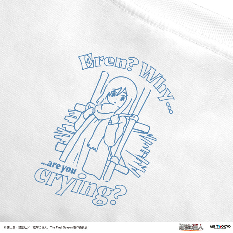 (Goods - Shirt) TV Anime Attack on Titan Scene Art Shirt 1 (To You, 2000 Years From Now)