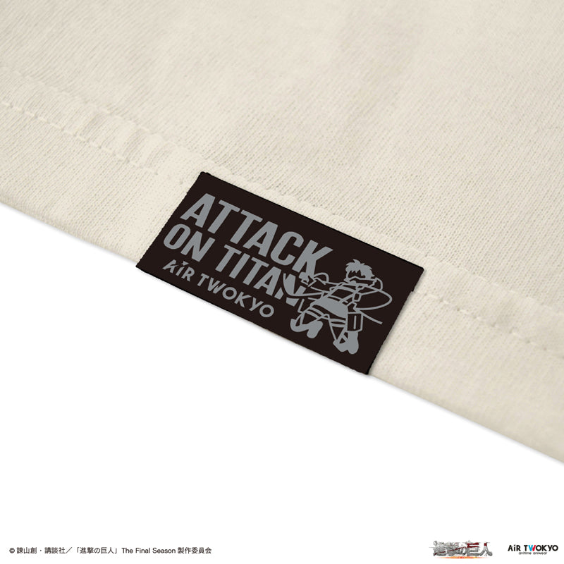 (Goods - Shirt) TV Anime Attack on Titan Scene Art Shirt 2 (A steamed potato, sir.)
