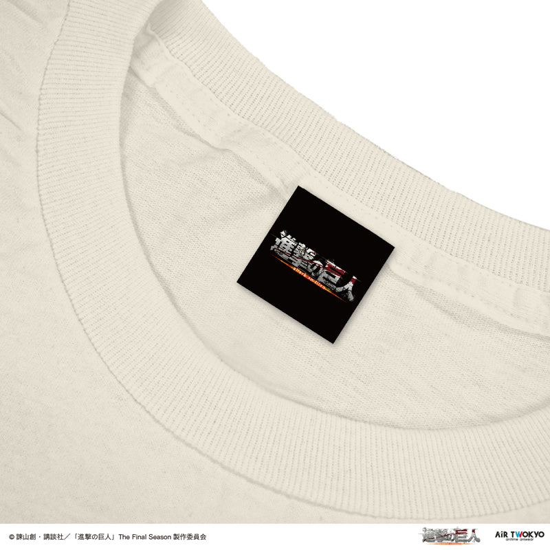 (Goods - Shirt) TV Anime Attack on Titan Scene Art Shirt 2 (A steamed potato, sir.)