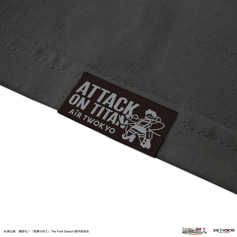 (Goods - Shirt) TV Anime Attack on Titan Scene Art Shirt 3 (Real Salute)