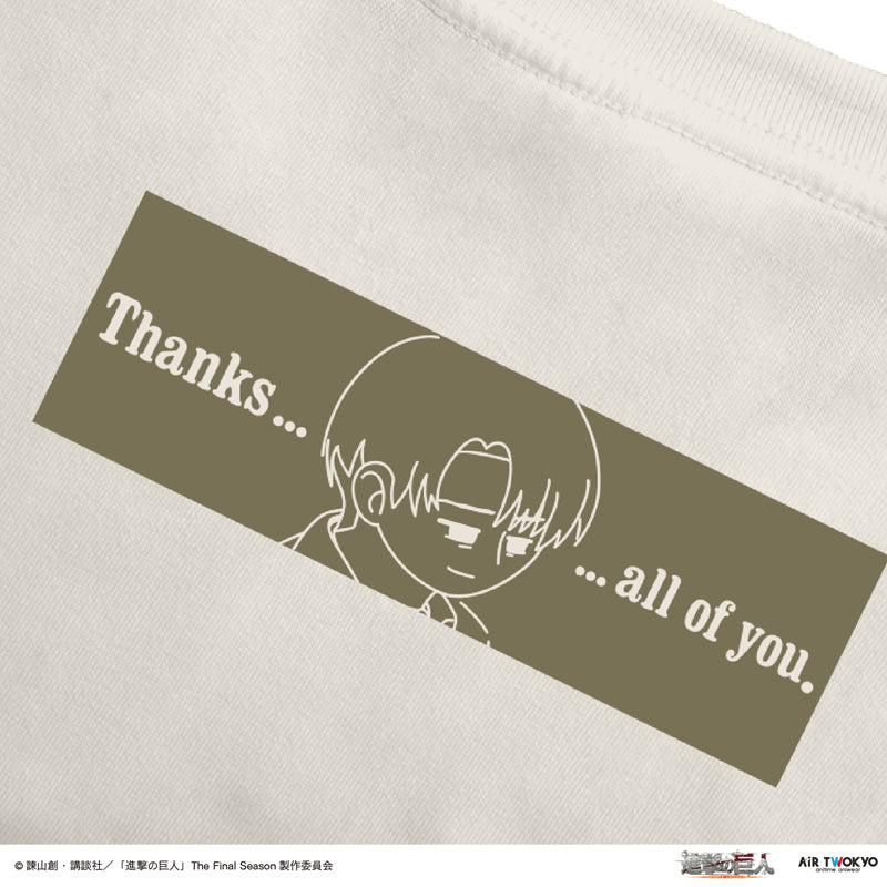 (Goods - Shirt) TV Anime Attack on Titan Scene Art Shirt 4 (I'm your queen!)