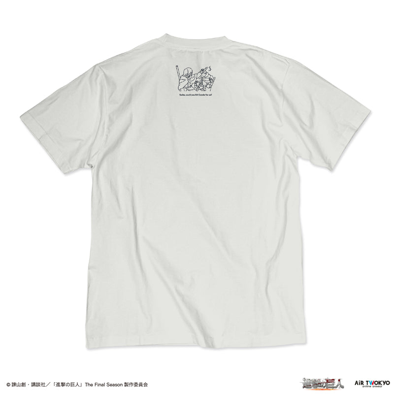 (Goods - Shirt) TV Anime Attack on Titan Scene Art Shirt 5 (Eren no Ieee Gaaaaaa)
