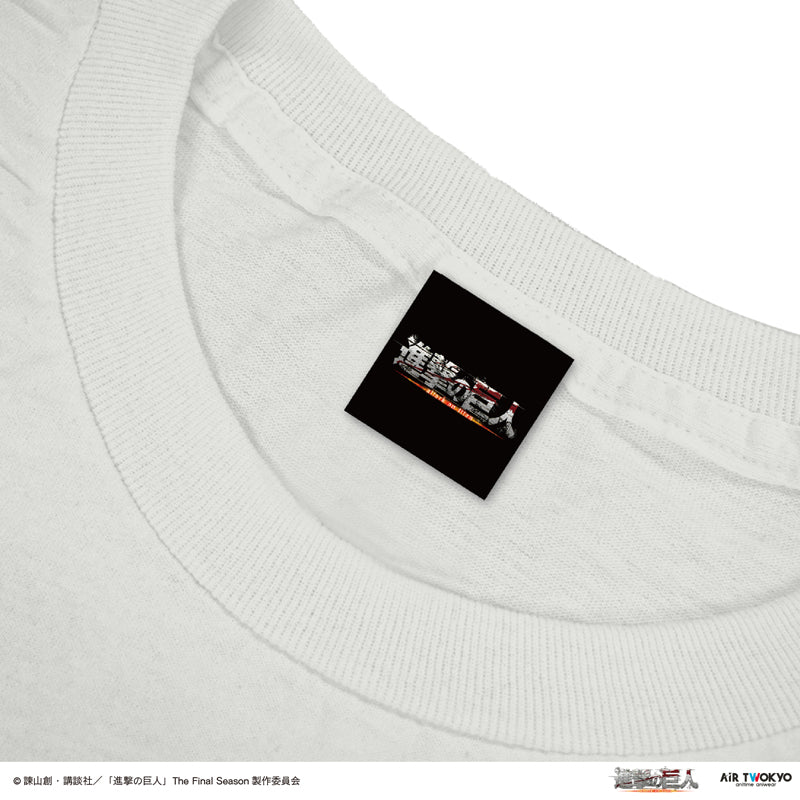 (Goods - Shirt) TV Anime Attack on Titan Scene Art Shirt 5 (Eren no Ieee Gaaaaaa)
