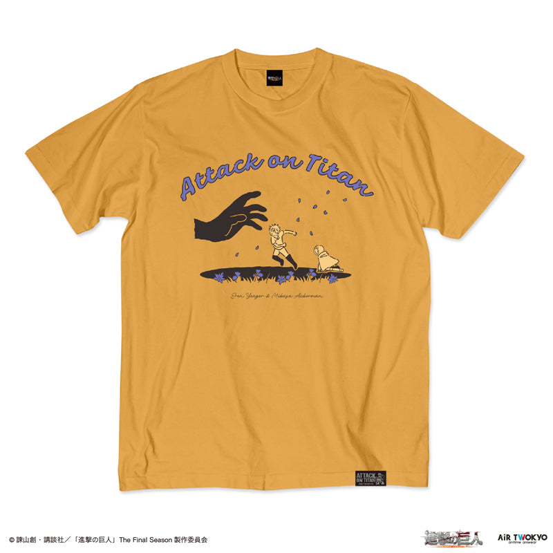(Goods - Shirt) TV Anime Attack on Titan Scene Art Shirt 6 (I'll wrap you up in it again...again and again. Forever.)