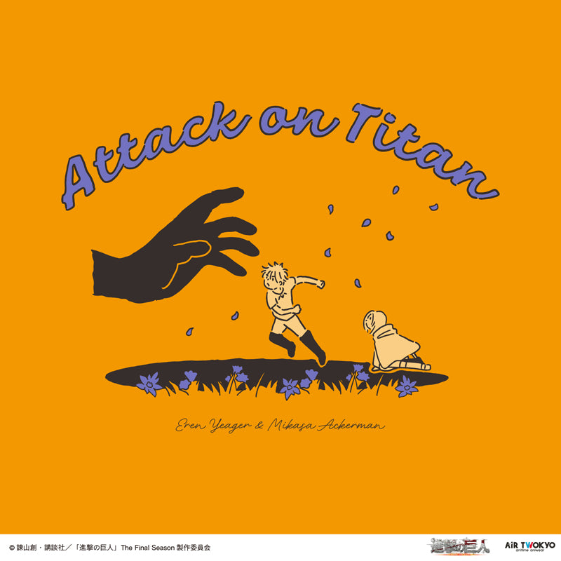 (Goods - Shirt) TV Anime Attack on Titan Scene Art Shirt 6 (I'll wrap you up in it again...again and again. Forever.)