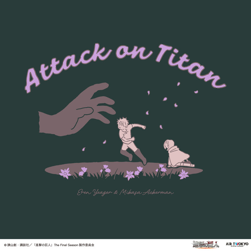 (Goods - Outerwear) TV Anime Attack on Titan Scene Art Hoodie 3 (I'll wrap you up in it again...again and again. Forever.)