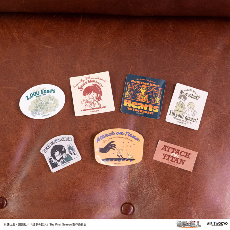 (Goods - Sticker) TV Anime Attack on Titan Sticker Set
