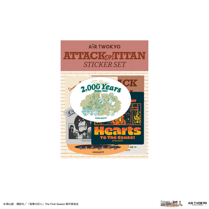 (Goods - Sticker) TV Anime Attack on Titan Sticker Set