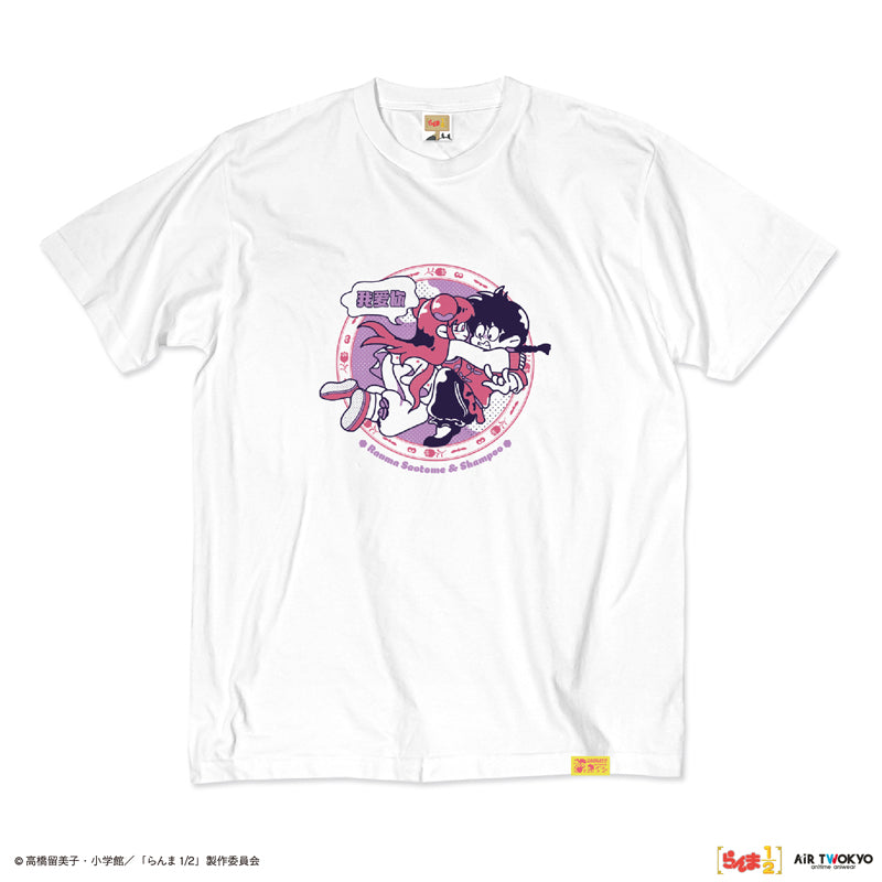 (Goods - Shirt) TV Anime - Ranma 1/2 Vol.2 Pop Art T-shirt 2 (Ranma Saotome & Shampoo)