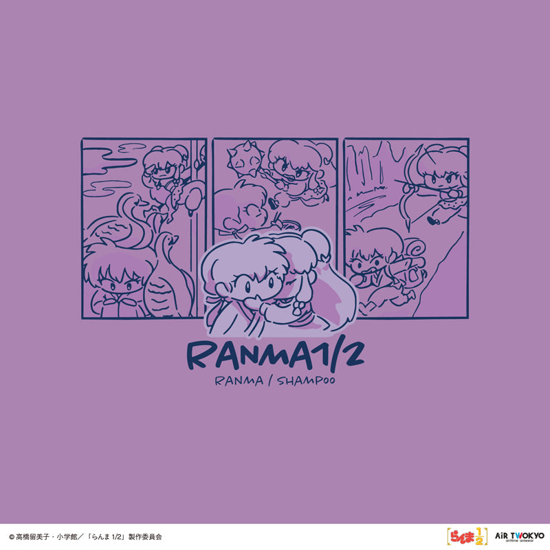 (Goods - Shirt) TV Anime - Ranma 1/2 Vol.2 Pop Art T-shirt 3 (Ranma & Shampoo)