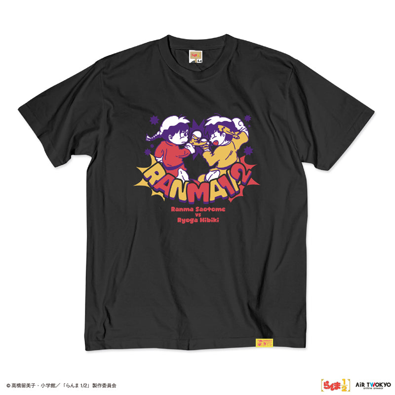 (Goods - Shirt) TV Anime - Ranma 1/2 Vol.2 Pop Art T-shirt 4 (Ranma Saotome & Ryoga Hibiki)