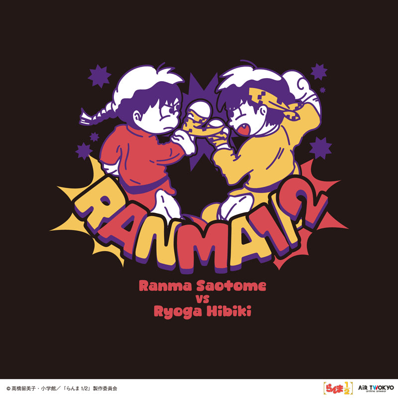 (Goods - Shirt) TV Anime - Ranma 1/2 Vol.2 Pop Art T-shirt 4 (Ranma Saotome & Ryoga Hibiki)