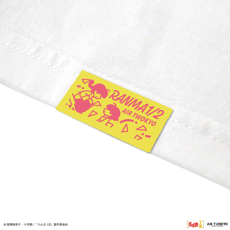 (Goods - Shirt) TV Anime - Ranma 1/2 Vol.2 Pop Art T-shirt 6 (Akane Tendo & P-chan)