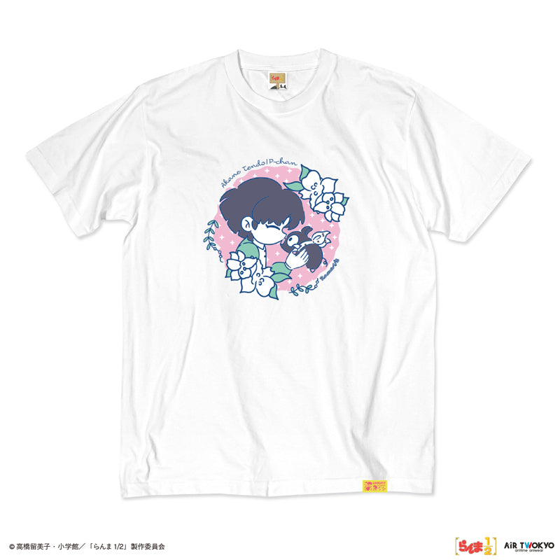 (Goods - Shirt) TV Anime - Ranma 1/2 Vol.2 Pop Art T-shirt 6 (Akane Tendo & P-chan)