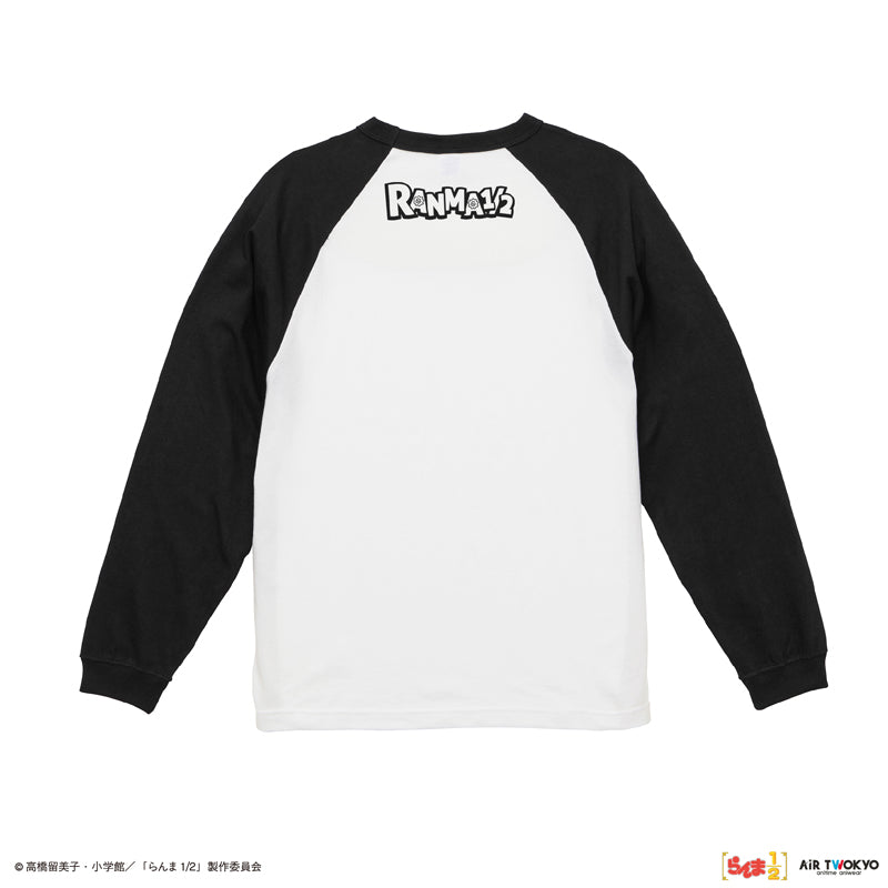 (Goods - Shirt) TV Anime - Ranma 1/2 Vol.2 Pop Art Raglan Sleeve T-shirt 1 (Ranma Saotome & Akane Tendo)  M