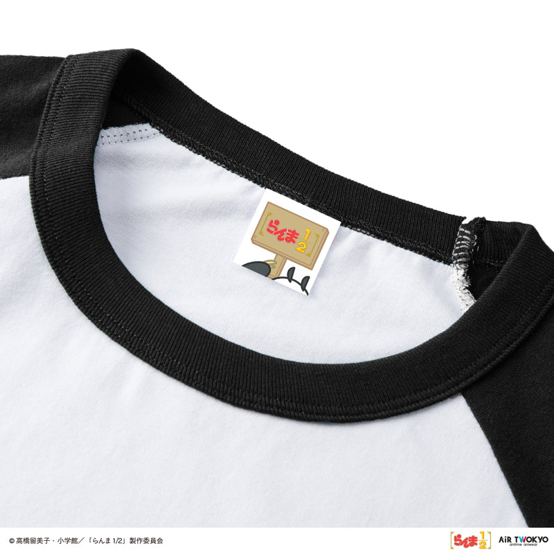 (Goods - Shirt) TV Anime - Ranma 1/2 Vol.2 Pop Art Raglan Sleeve T-shirt 1 (Ranma Saotome & Akane Tendo)  M