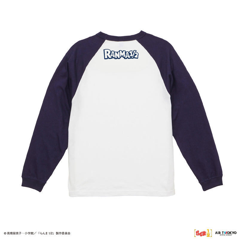 (Goods - Shirt) TV Anime - Ranma 1/2 Vol.2 Pop Art Raglan Sleeve T-shirt 2 (Ranma & Shampoo)  M