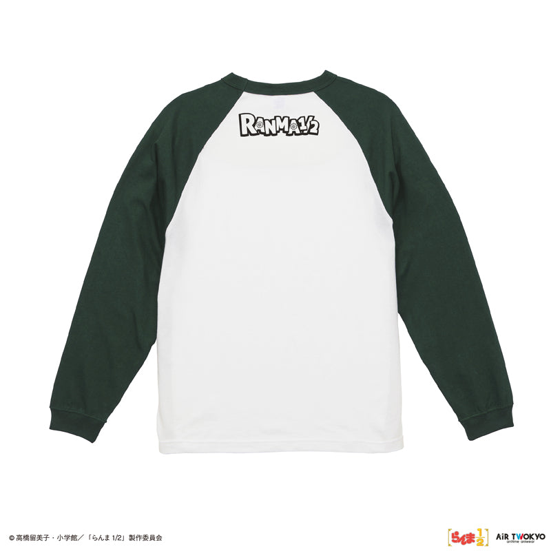 (Goods - Shirt) TV Anime - Ranma 1/2 Vol.2 Pop Art Raglan Sleeve T-shirt 3 (Ranma Saotome & Genma (Panda) )  M
