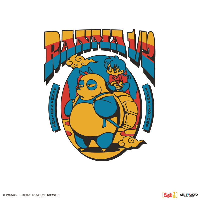 (Goods - Shirt) TV Anime - Ranma 1/2 Vol.2 Pop Art Raglan Sleeve T-shirt 3 (Ranma Saotome & Genma (Panda) )  M