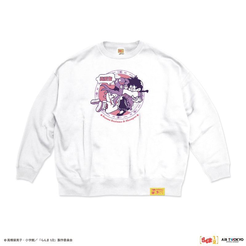 (Goods - Shirt) TV Anime - Ranma 1/2 Vol.2 Pop Art Sweatshirt 1 (Ranma Saotome & Shampoo)  M