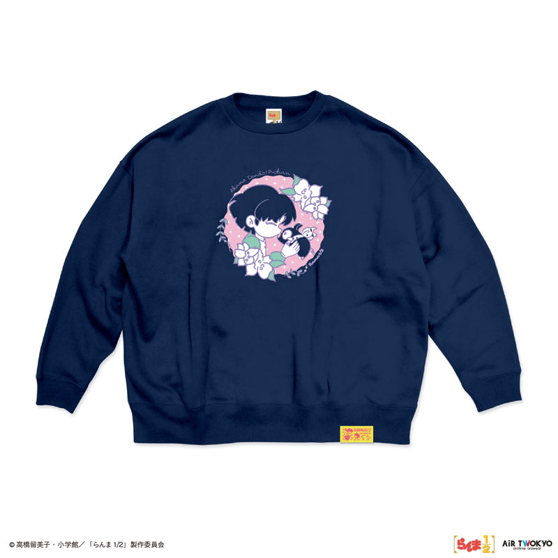 (Goods - Shirt) TV Anime - Ranma 1/2 Vol.2 Pop Art Sweatshirt 3 (Akane Tendo & P-chan)  M