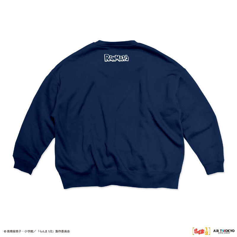 (Goods - Shirt) TV Anime - Ranma 1/2 Vol.2 Pop Art Sweatshirt 3 (Akane Tendo & P-chan)  M