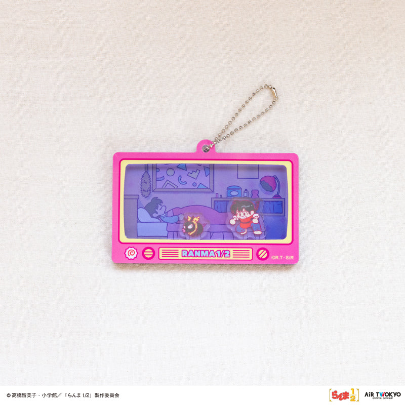 (Goods - Keychain) TV Anime - Ranma 1/2 Vol.2 Shakashaka Shakable Keychain 2 (Ranma Saotome & P-chan)