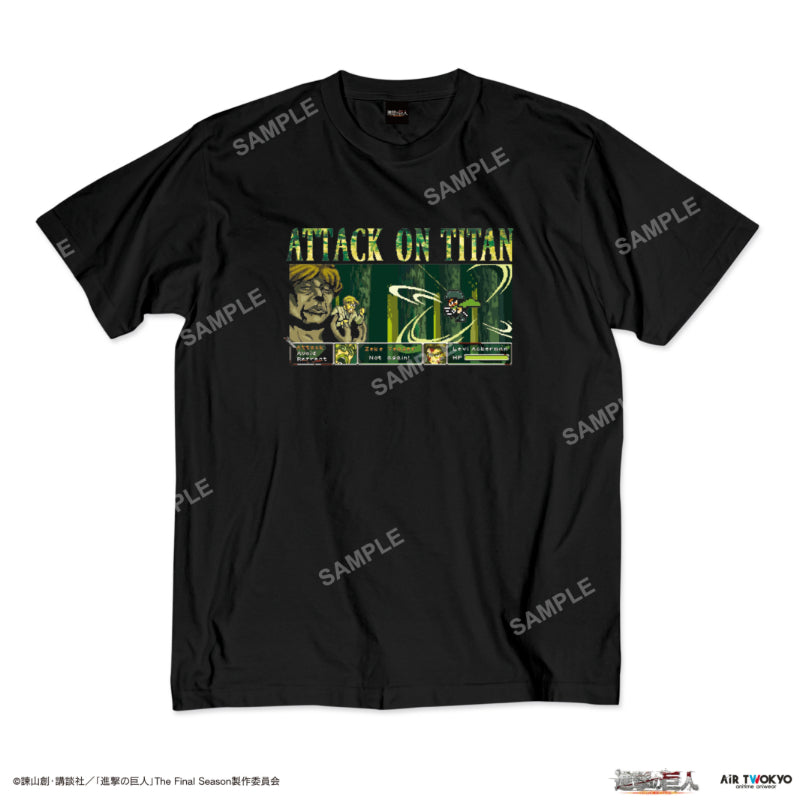 (Goods - Shirt) Attack on Titan The Final Season Final Chapter Bit Art T-shirt 3 (Levi & Zeke)