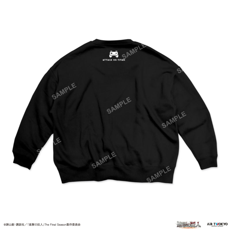 (Goods - Shirt) Attack on Titan The Final Season Final Chapter Bit Art Sweatshirt 4 (Night of the End)