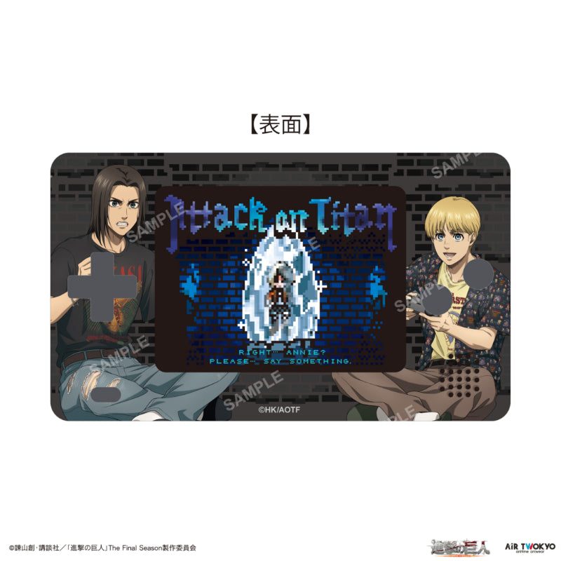 (Goods - Magnet) Attack on Titan The Final Season Final Chapter Mobile Game Magnet (Eren & Armin)