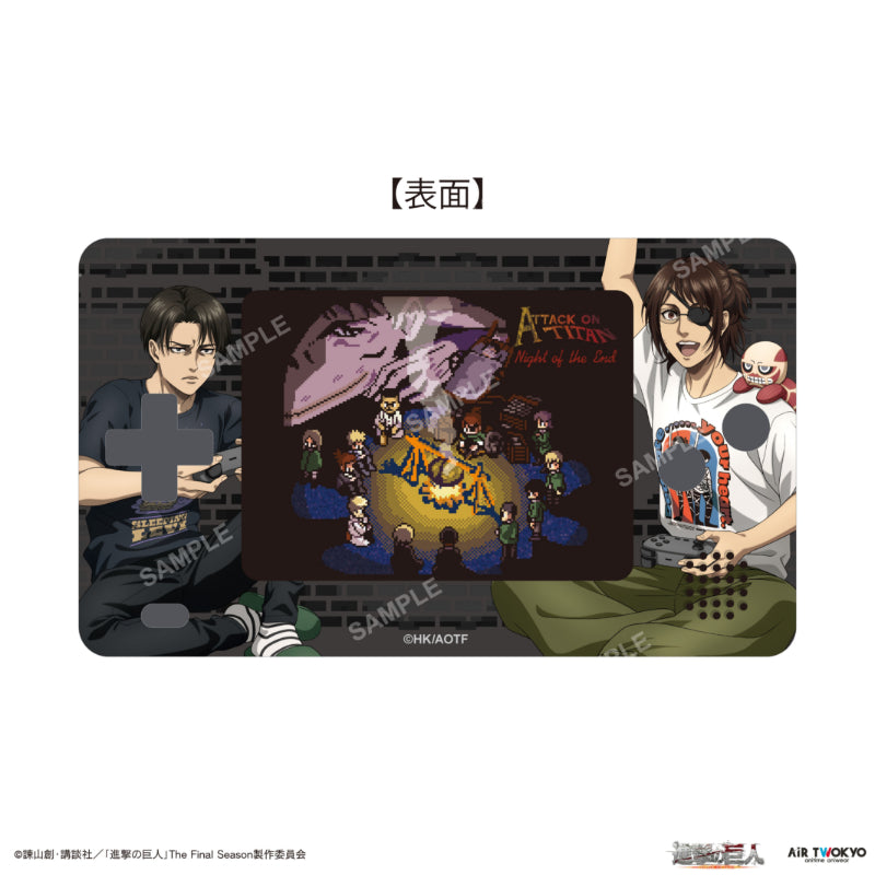 (Goods - Magnet) Attack on Titan The Final Season Final Chapter Mobile Game Magnet (Levi & Hange)