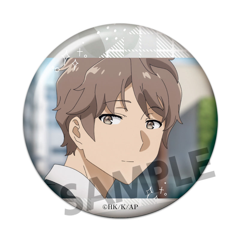 (1BOX=12)(Goods - Badge) Rascal Does Not Dream of Santa Claus Trading Button Badge