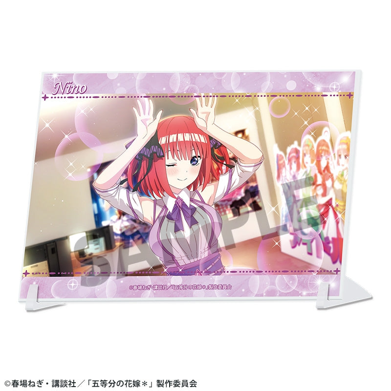 (Goods - Ornament) The Quintessential Quintuplets＊ A6 Visual Acrylic Plate vol. 4 Nino Nakano