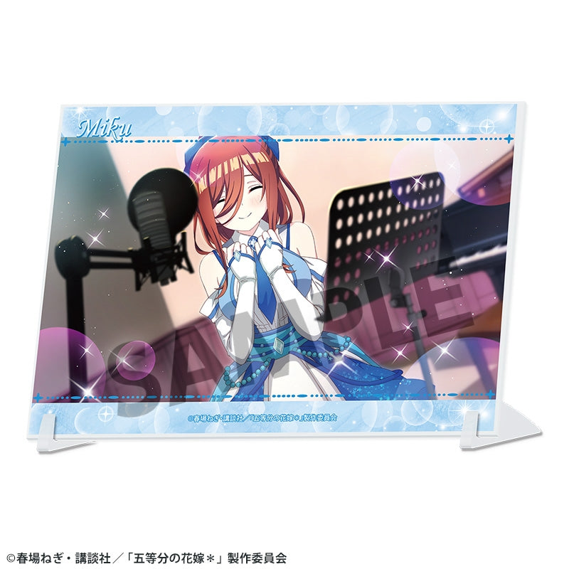 (Goods - Ornament) The Quintessential Quintuplets＊ A6 Visual Acrylic Plate vol. 4 Miku Nakano